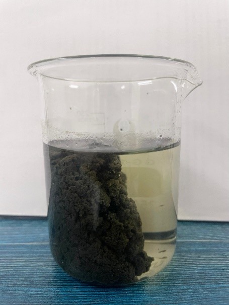 Sludge during Jar Test Trial